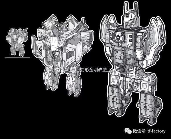 MORE Power Of The Primes Leaks Lineart For Abominus, Elita 1 & Starscream Torsos, Trading Card Art  (1 of 7)